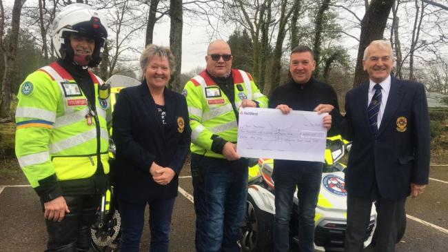 Honiton Golf Club captains chose the Devon Freewheelers as their charity of the year