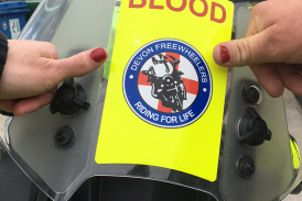 Devon Freewheelers is backing the 2021 My Red Thumb campaign